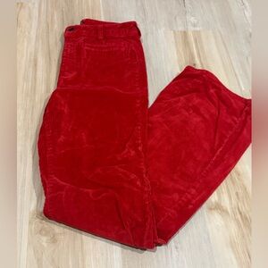 Red Corduroy Pants